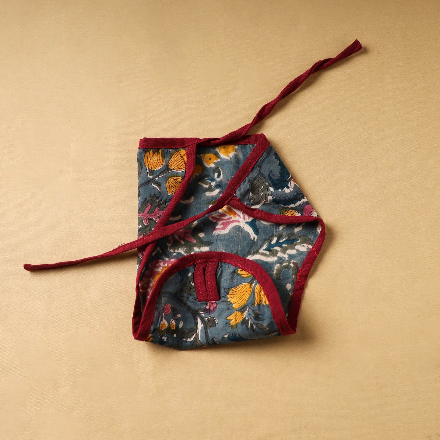 Grey Handmade Cloth Diaper/Nappy for Baby