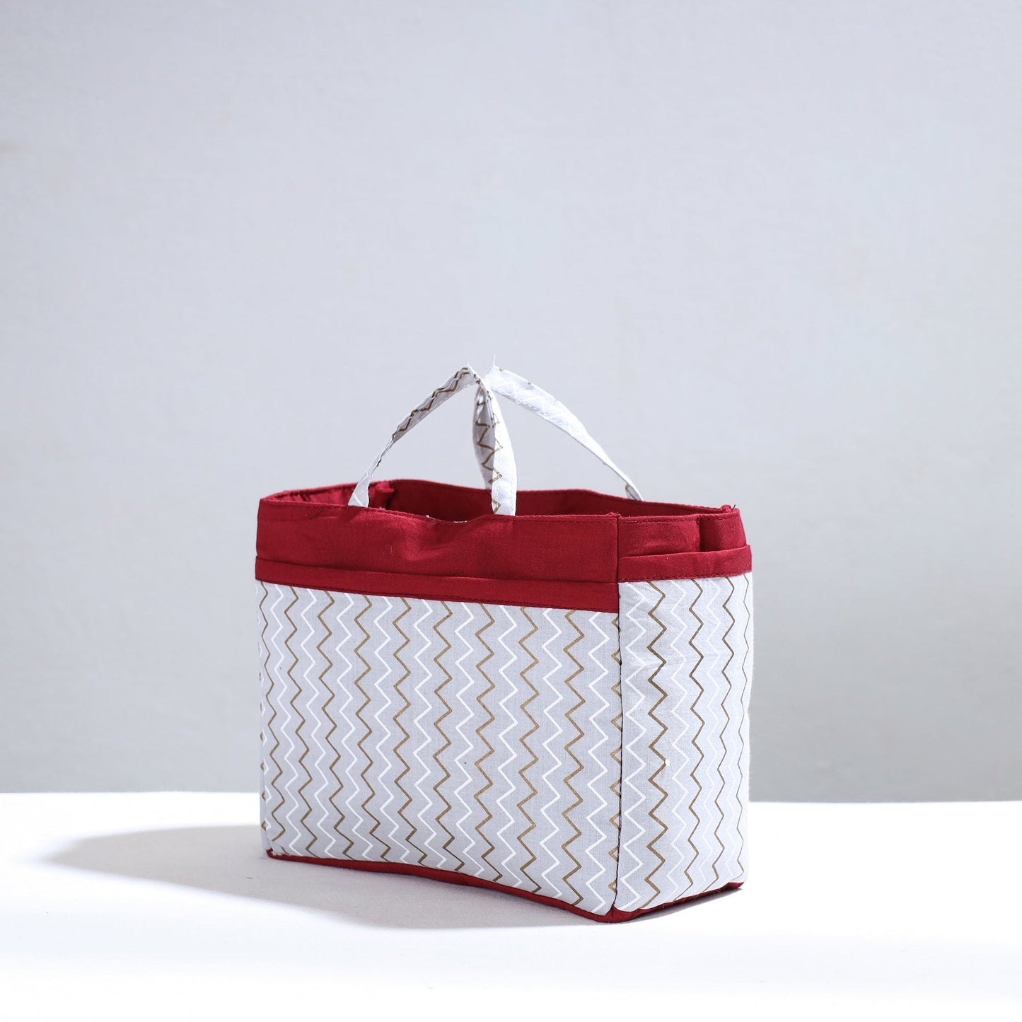 Handmade Cotton Multipurpose Cosmetic/Toiletry Bag 06