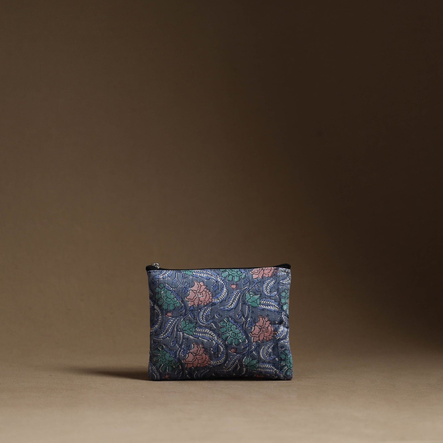 Grey - handmade cotton multipurpose utility pouches (set