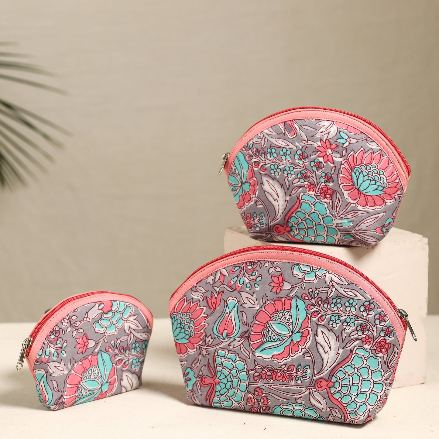 Handmade Cotton Toiletry Bags (Set of 3) 144