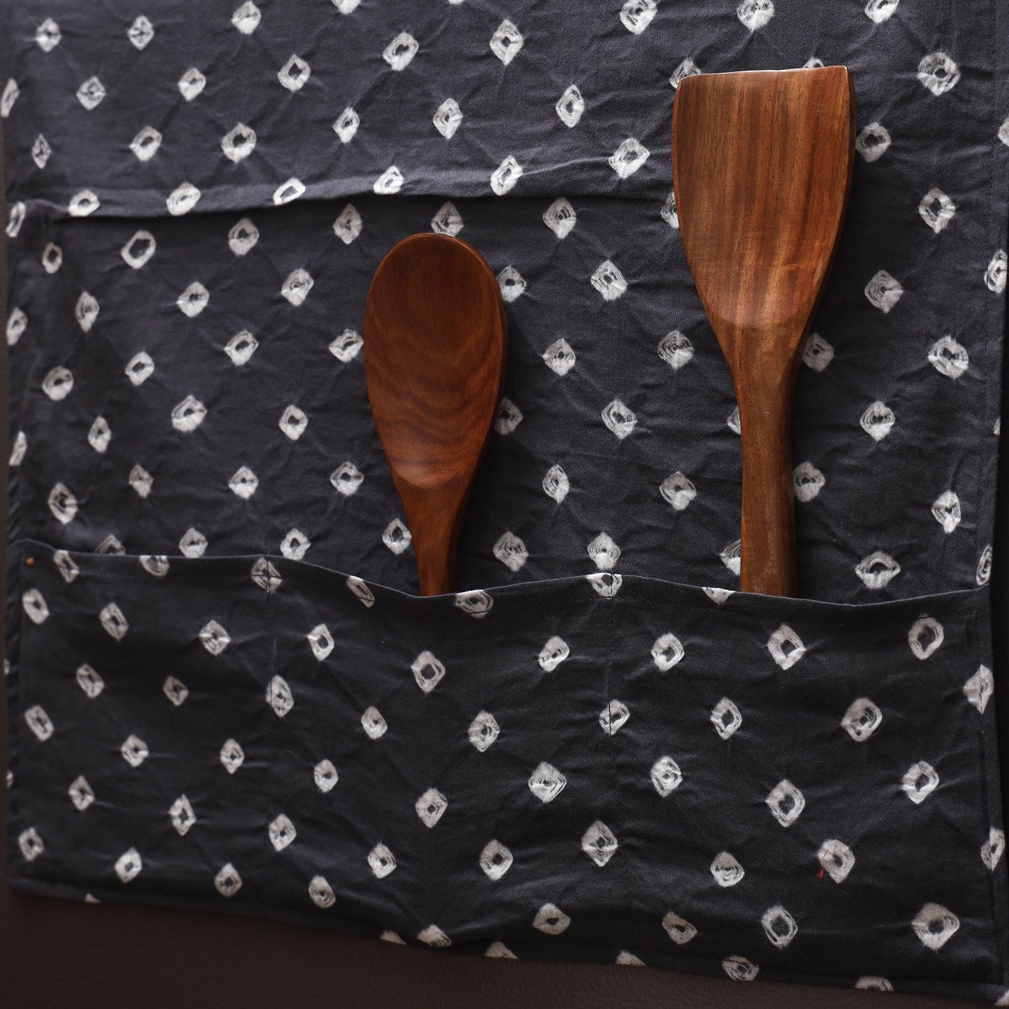 Handmade fridge top cover with multiple pockets 67