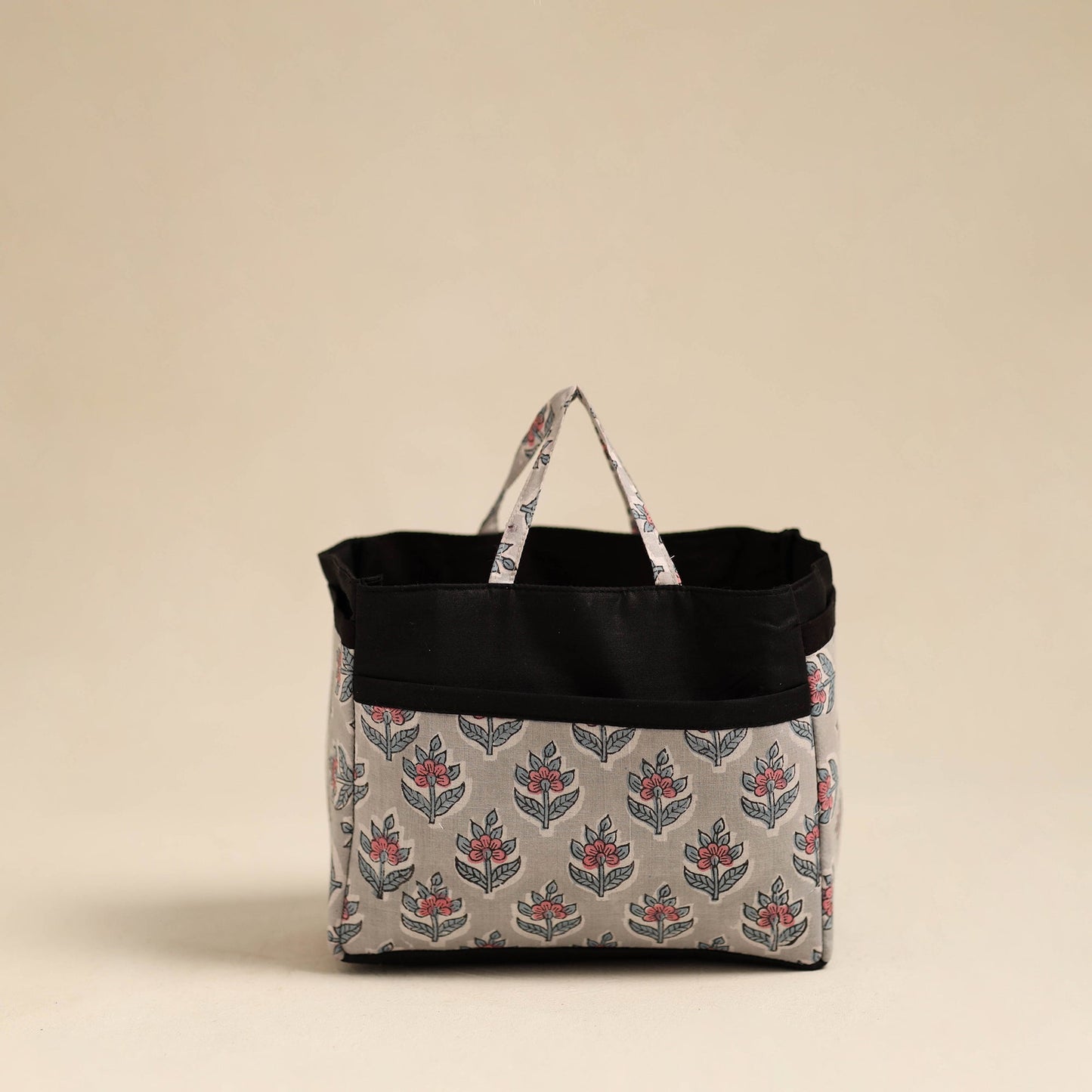 Grey Handmade Multipurpose Cosmetic/Toiletry Bag