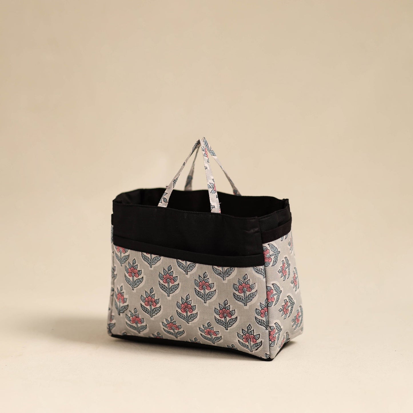 Grey Handmade Multipurpose Cosmetic/Toiletry Bag