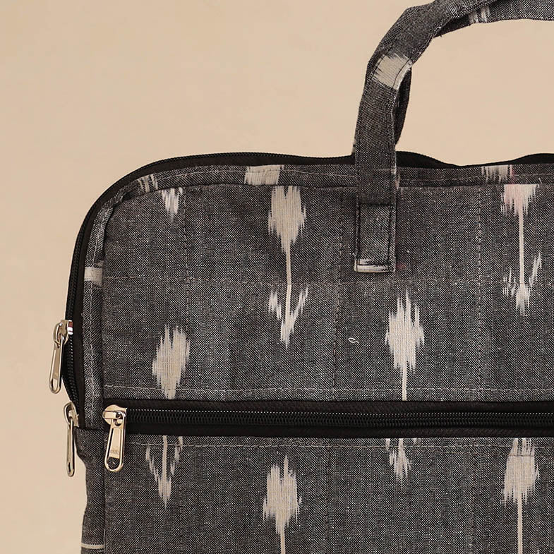 Handmade Quilted Cotton Laptop Bag