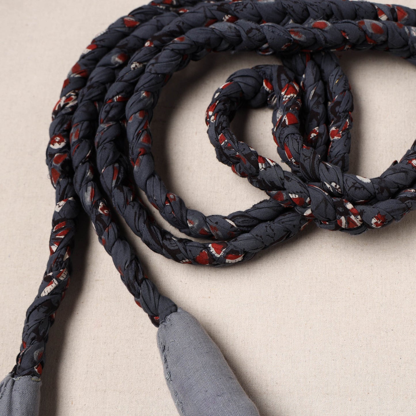 Handmade Upcycled Fabric Skipping Rope