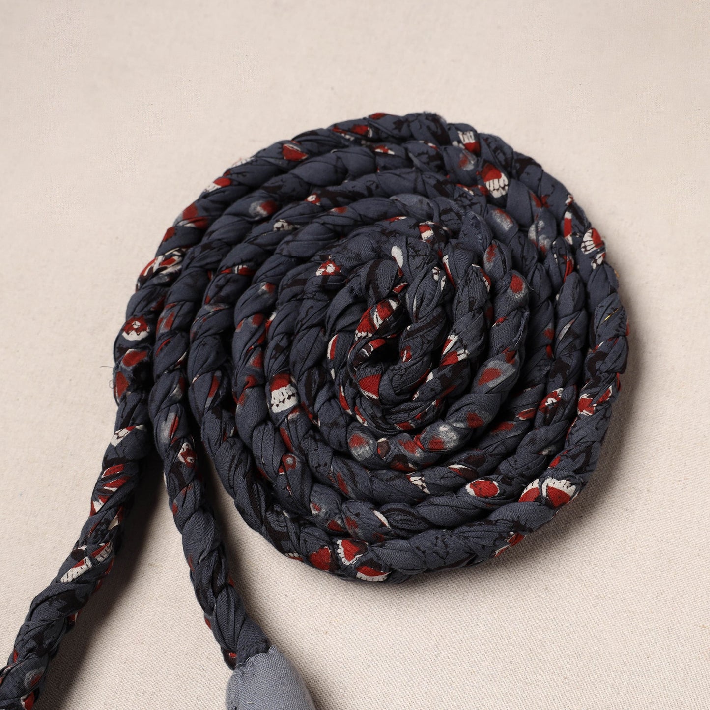 Handmade Upcycled Fabric Skipping Rope