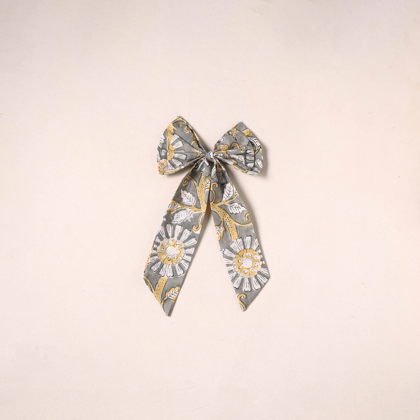 Handmade women’s bow hair clip 25 - handcrafted