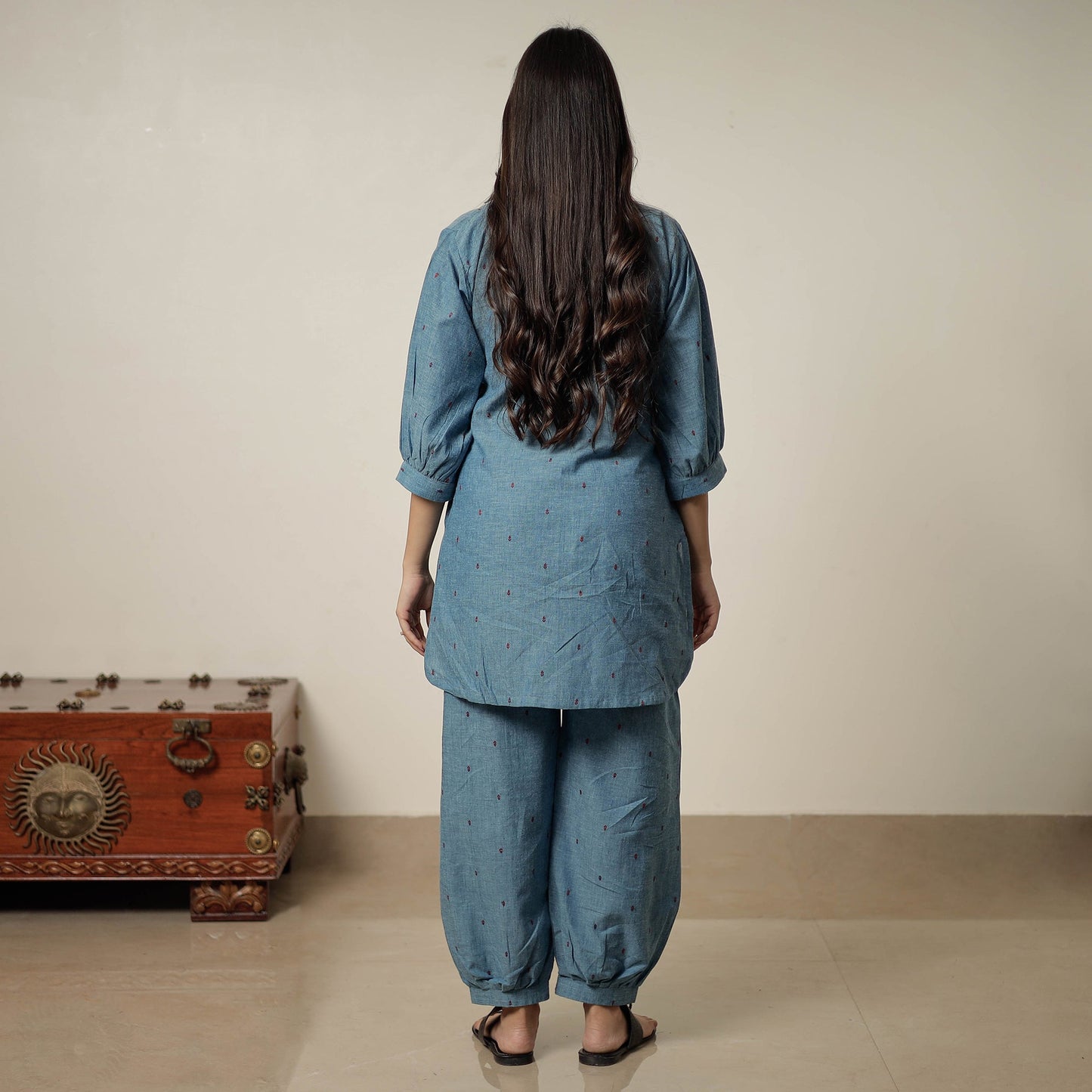 Buy Jacquard Cotton Co-Ord Set 01 Online at iTokri.com