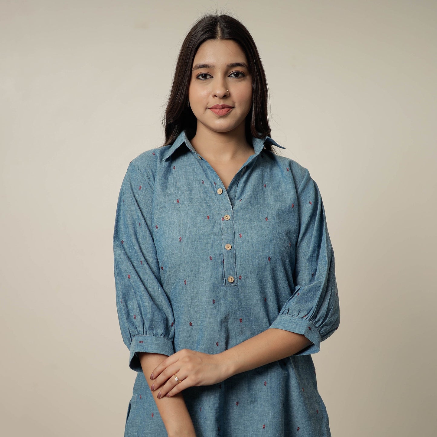 Buy Jacquard Cotton Co-Ord Set 01 Online at iTokri.com