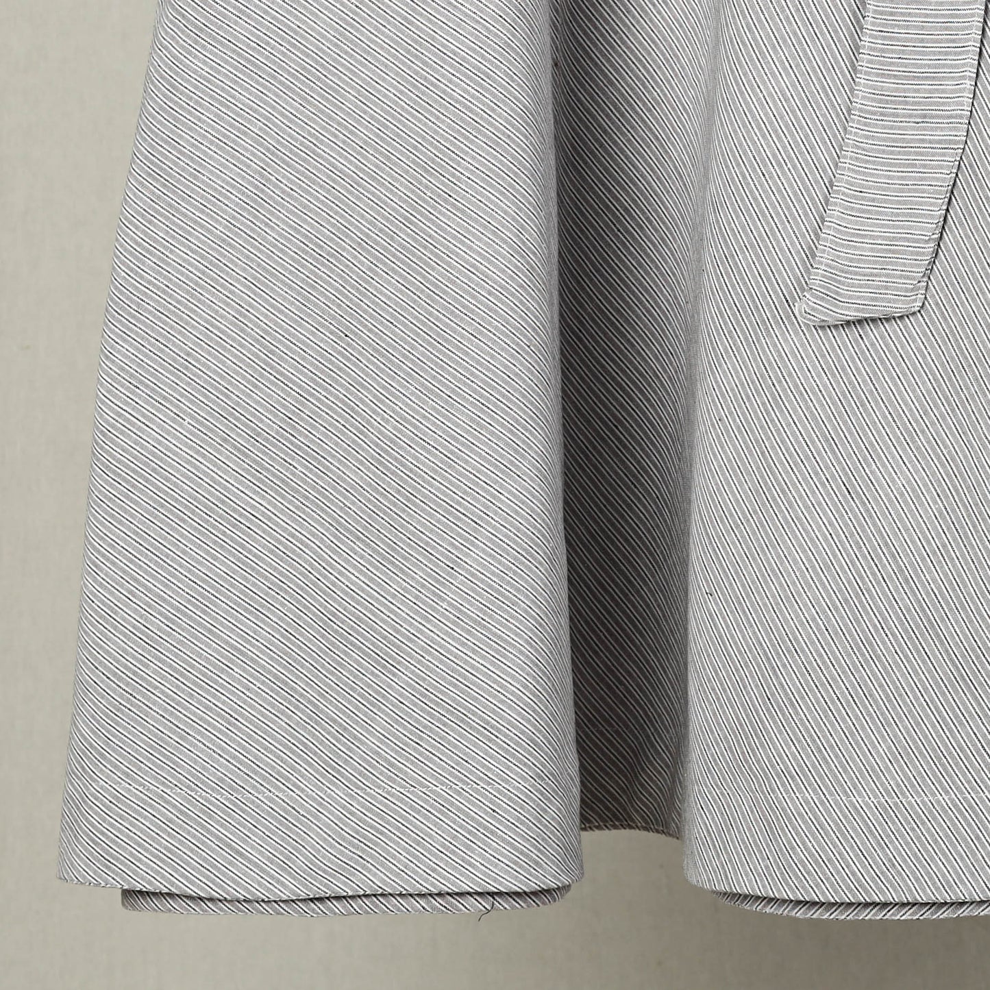 Buy Grey Jhiri Handloom Cotton Wrap Around Plain Skirt