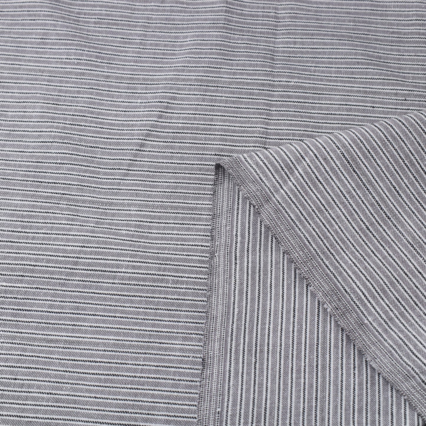 Grey Jhiri Pure Handloom Cotton Fabric