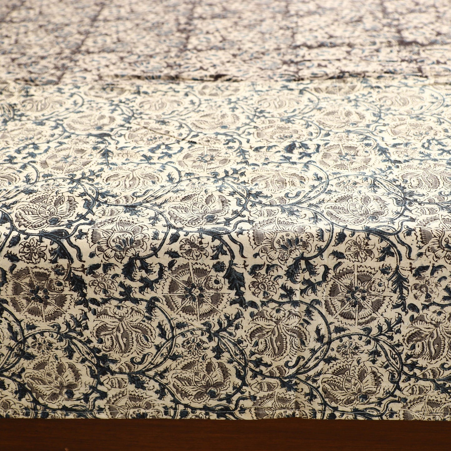 kalamkari double bed cover set