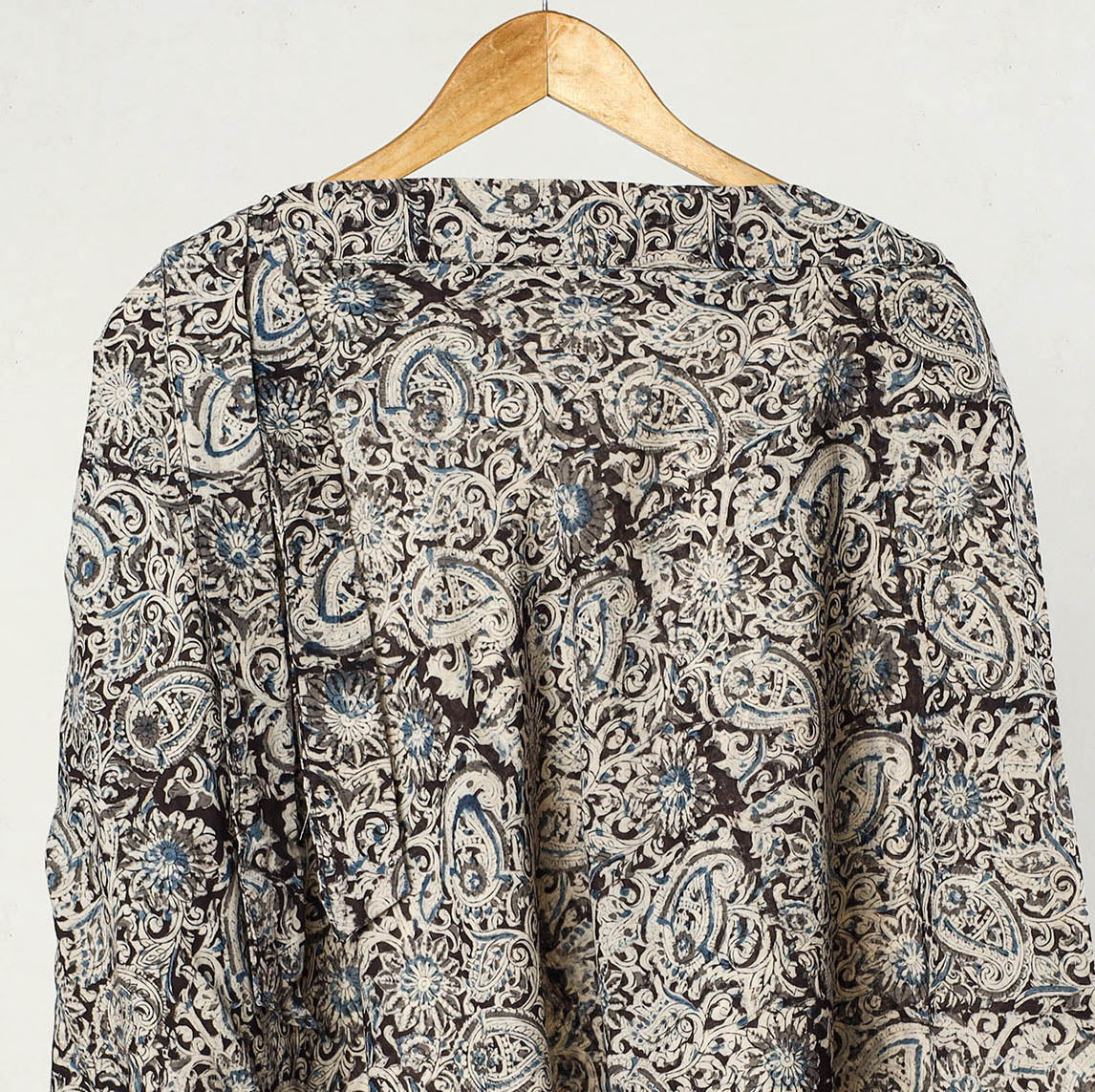 Buy Kalamkari Block Printed Cotton Wrap Around Skirt 19 Online at iTokri.com