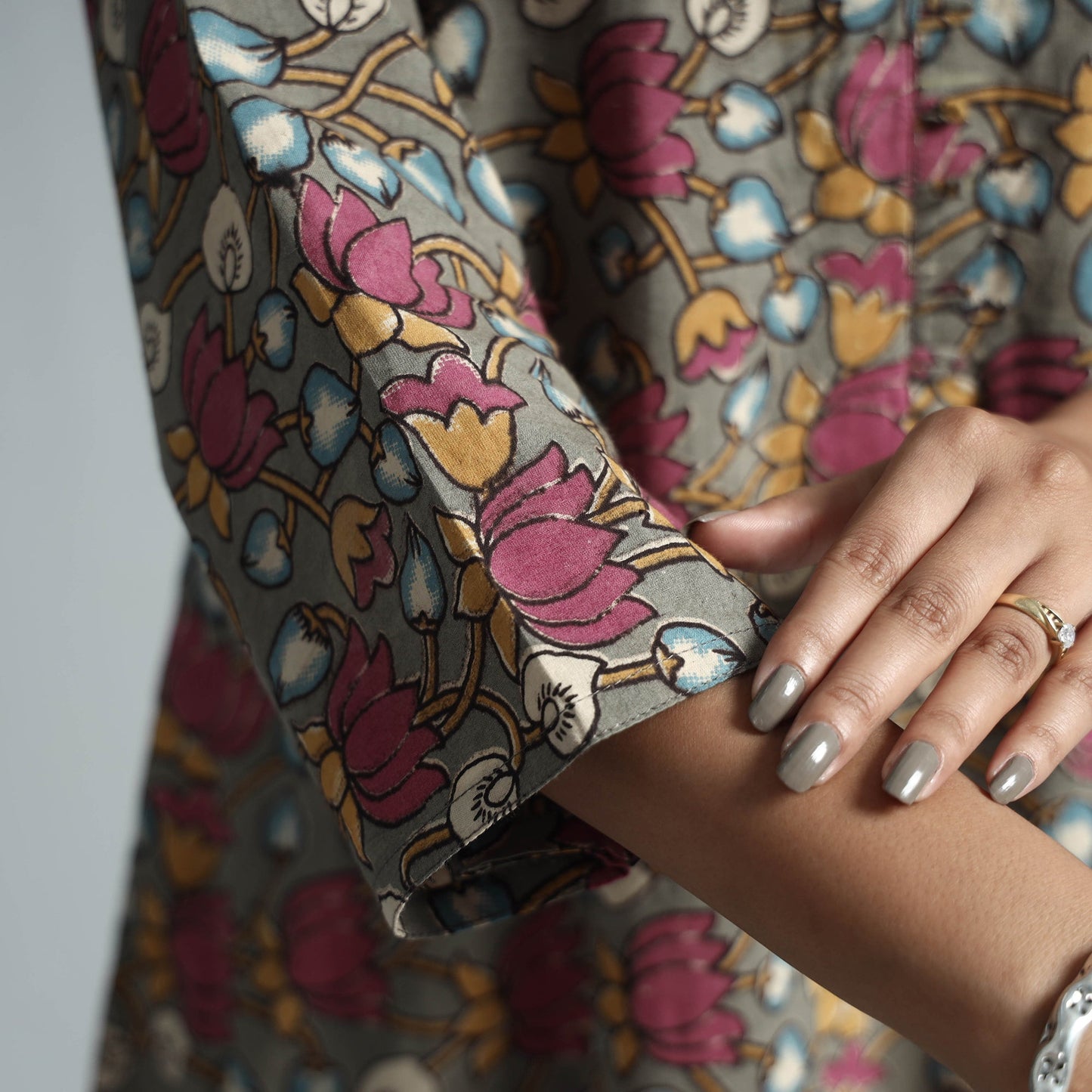 Kalamkari Printed Cotton Kurta For Women