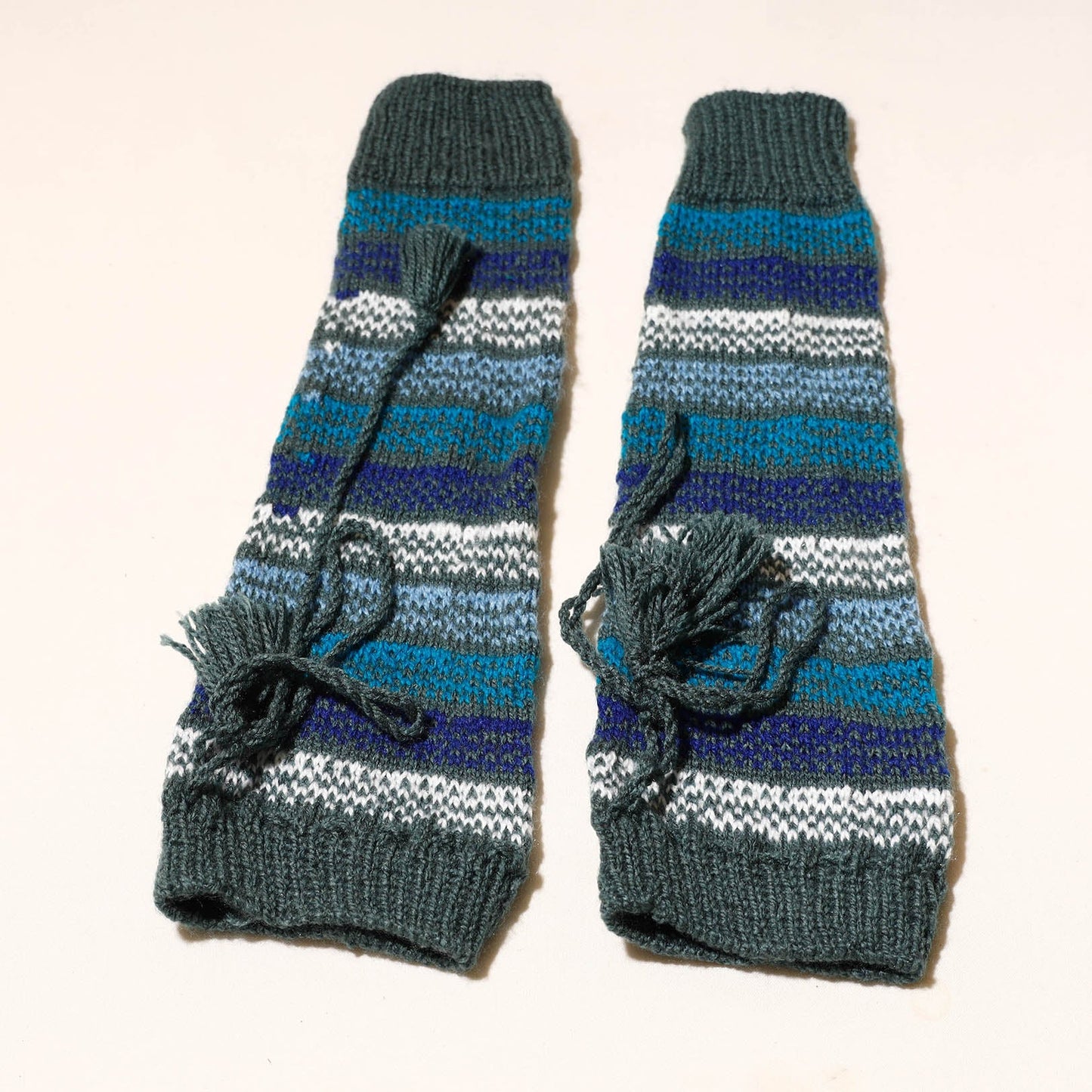 Kumaun Hand Knitted Woolen Leg Warmer