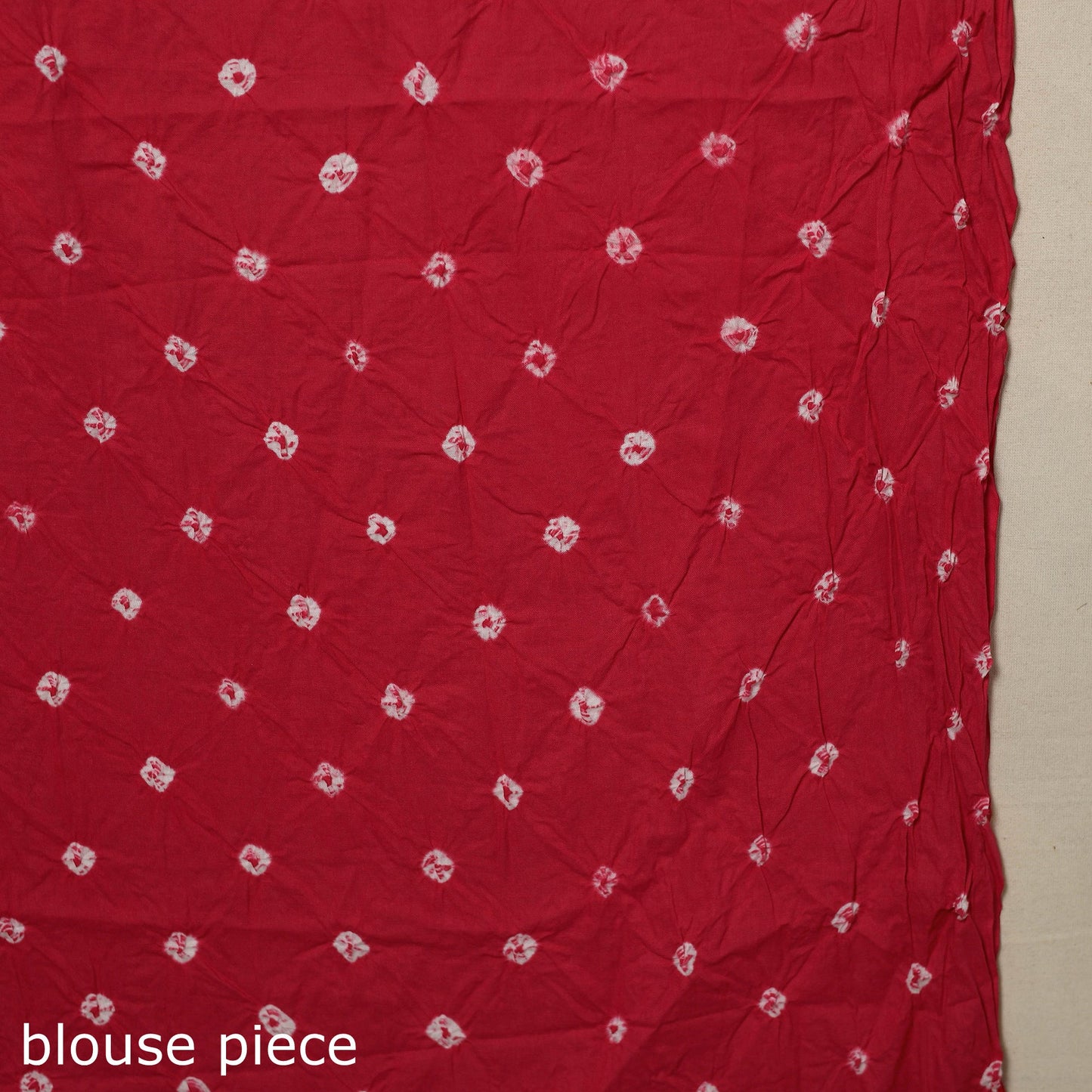 Grey - kutch tie-dye cotton bandhani saree 88 - handcrafted