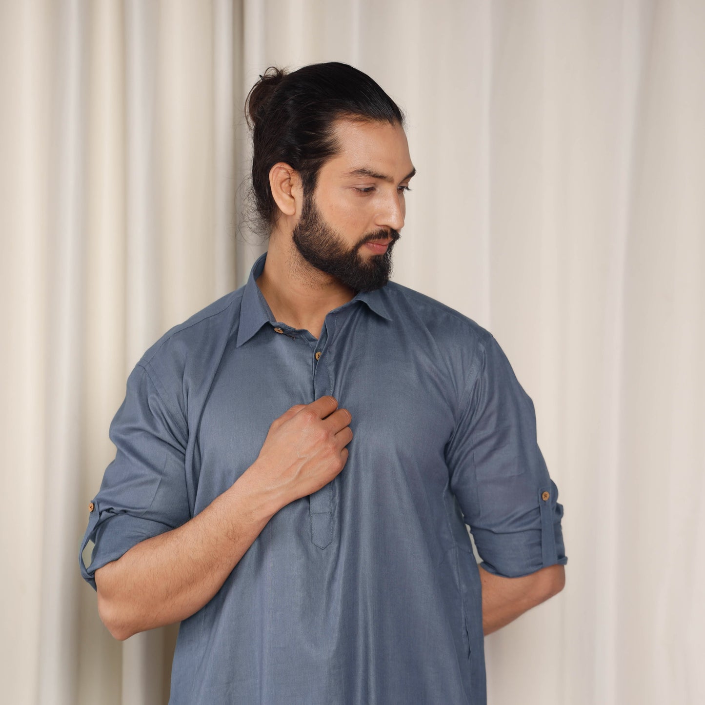 plain men pathani kurta