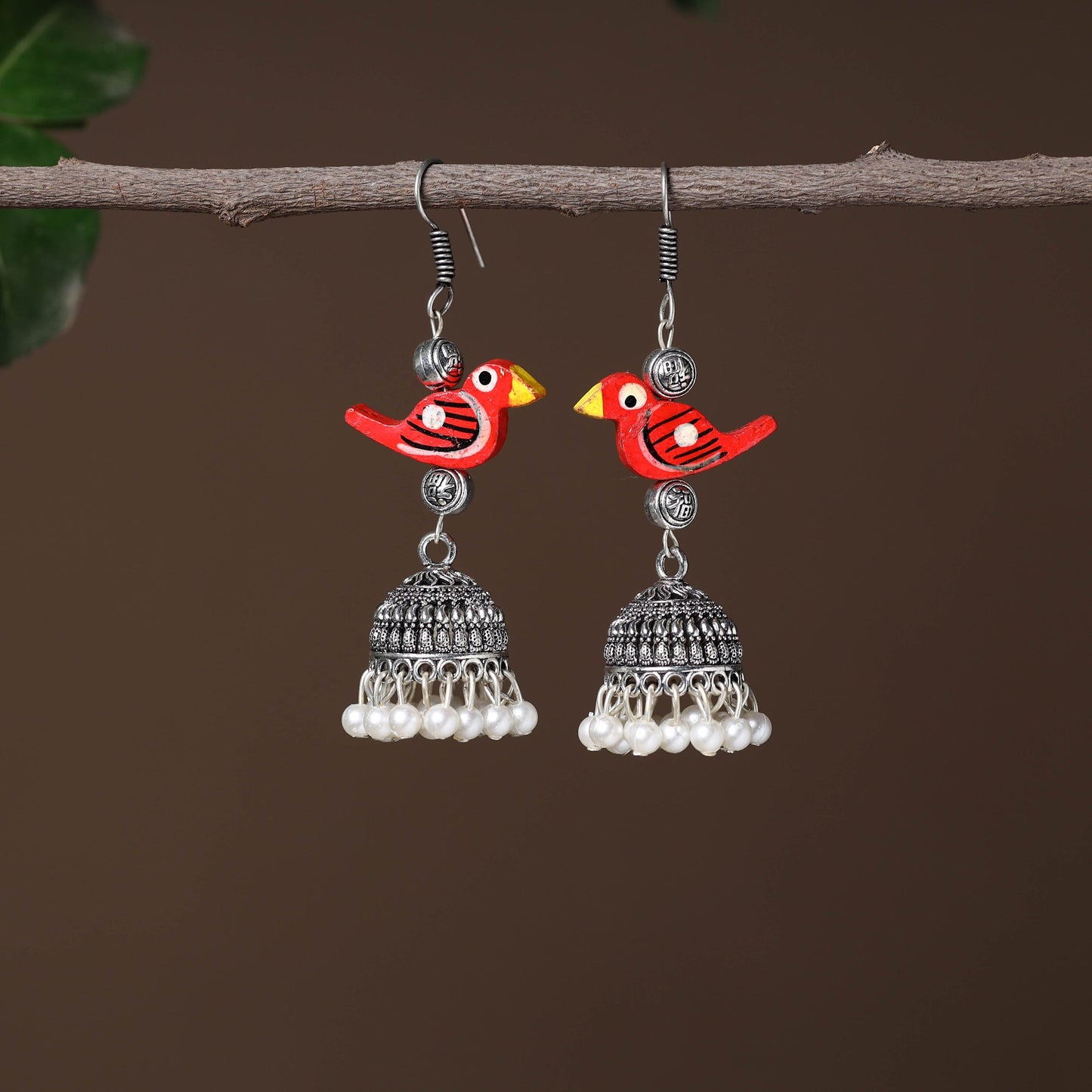German Silver Earrings