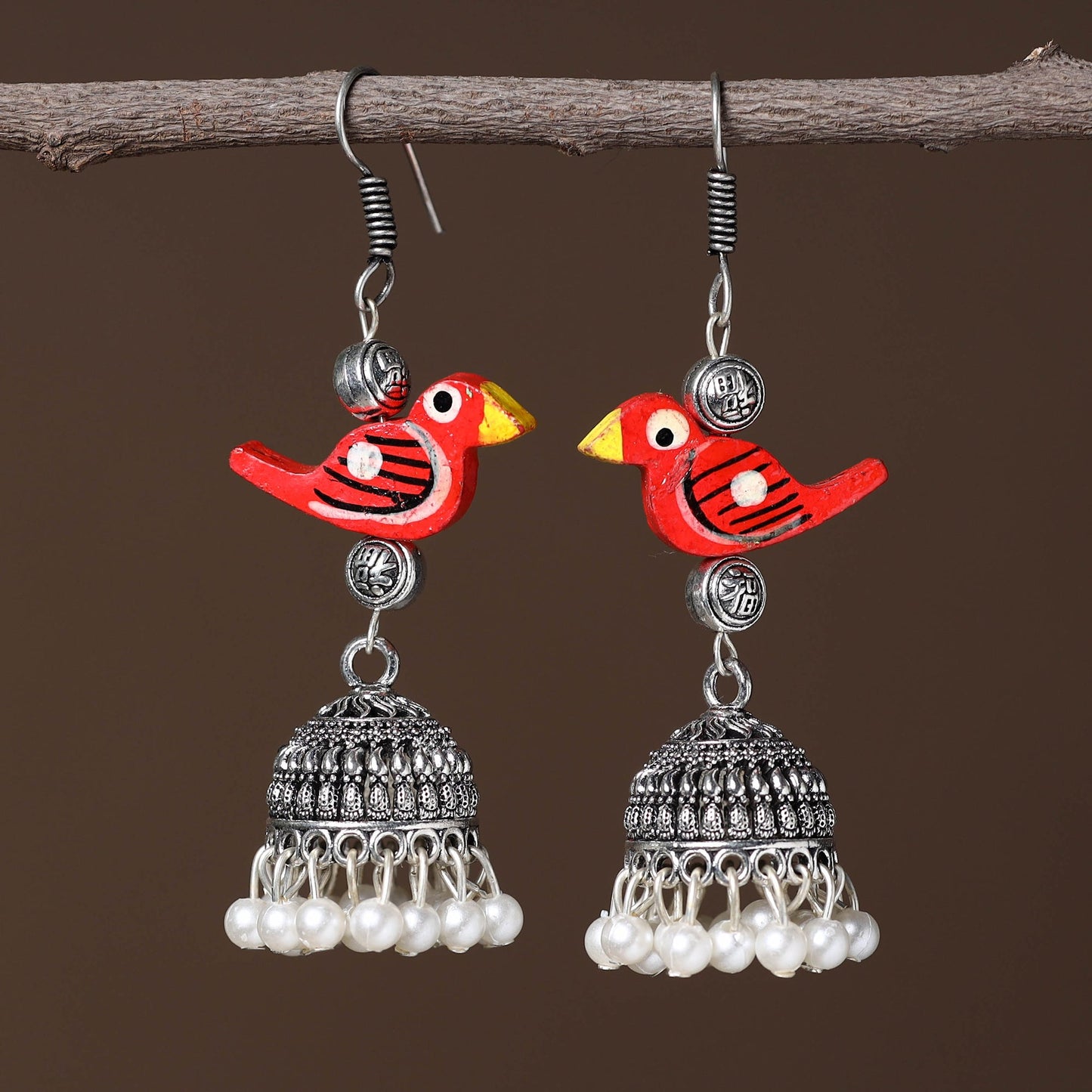 German Silver Earrings