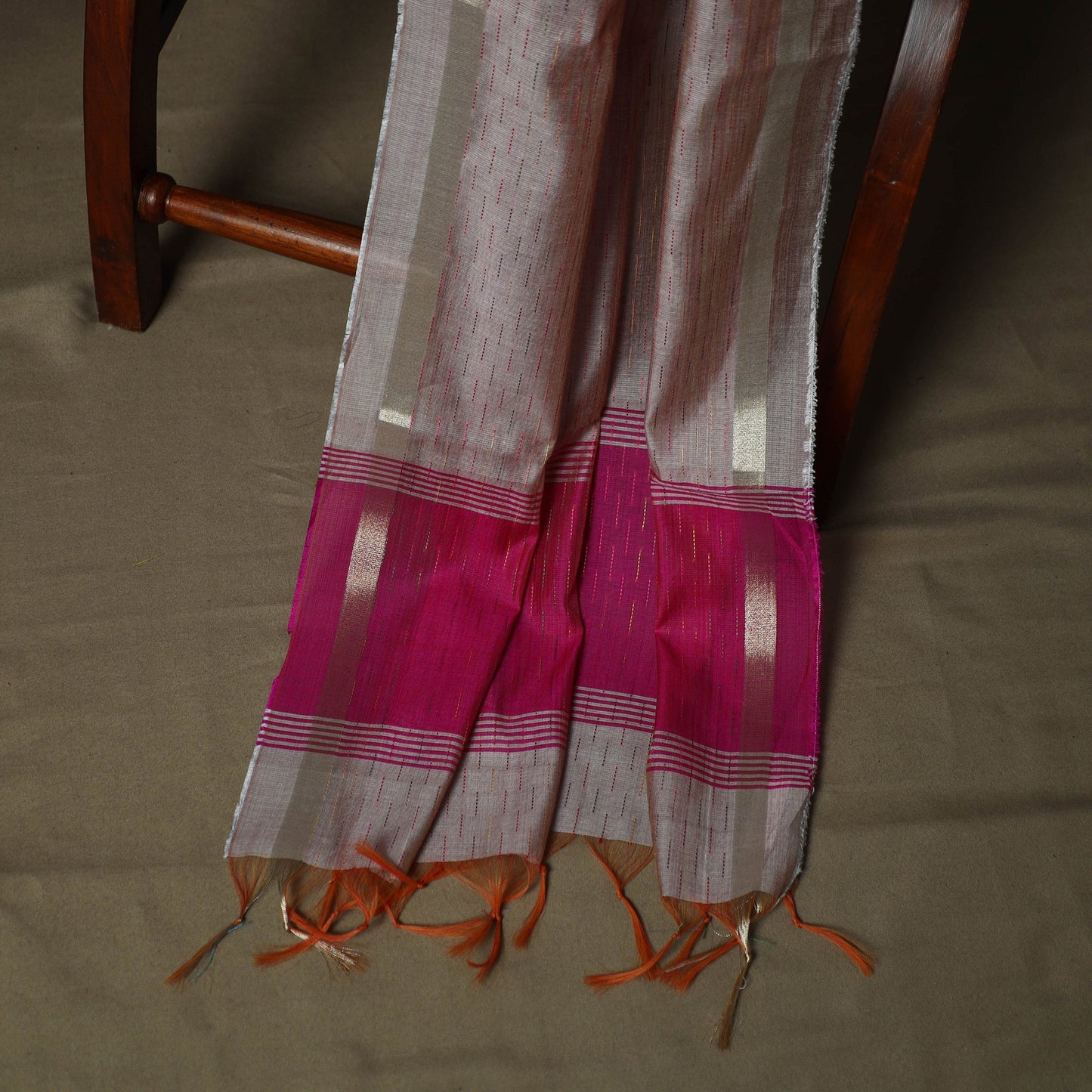 Mangalagiri silk cotton 3pc unstitched dress material