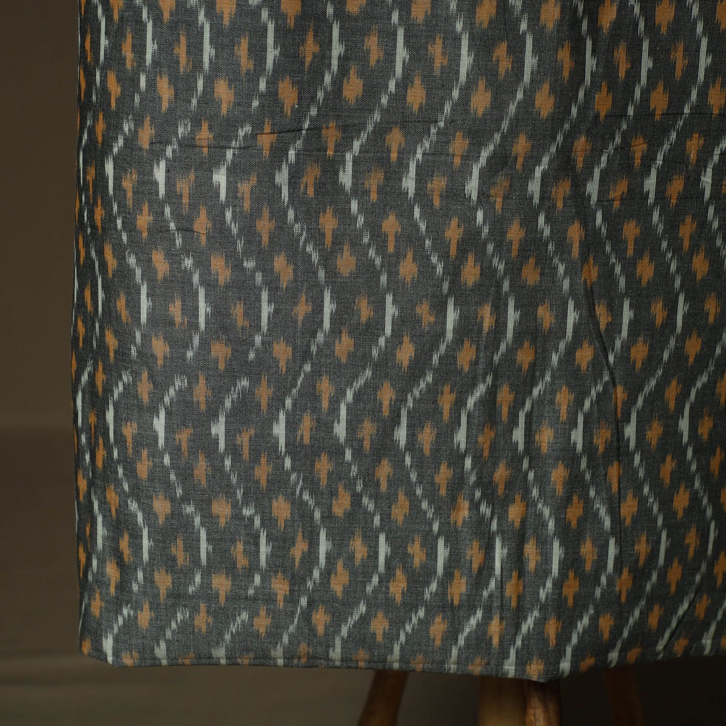 Handloom mercerised cotton pochampally ikat 2pc unstitched