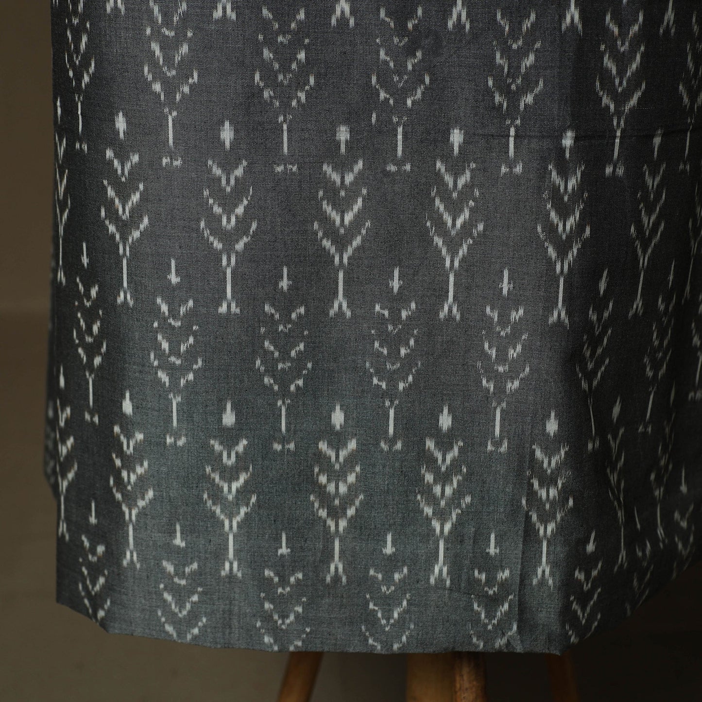 Handloom mercerised cotton pochampally ikat 2pc unstitched