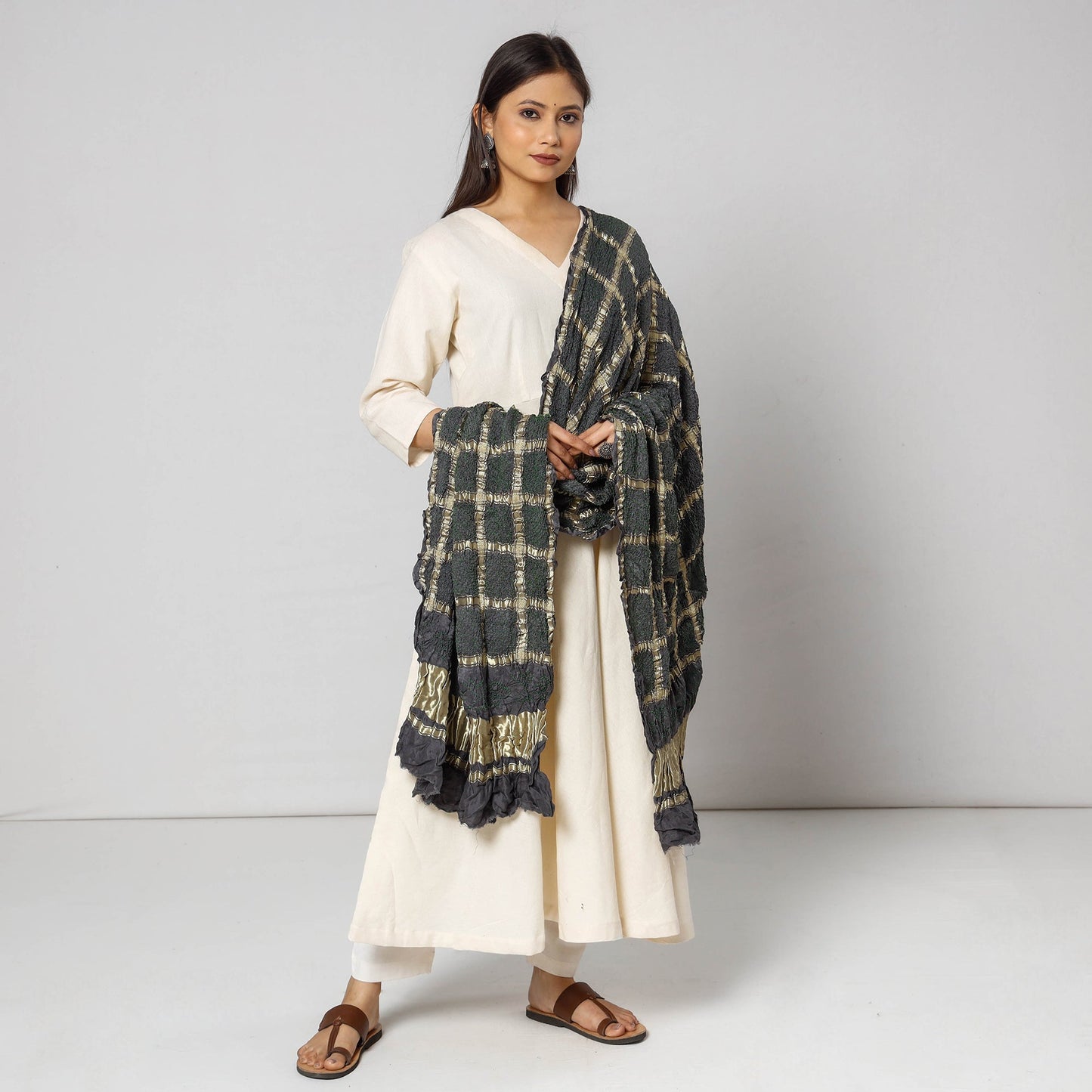 Bandhani Silk Dupatta