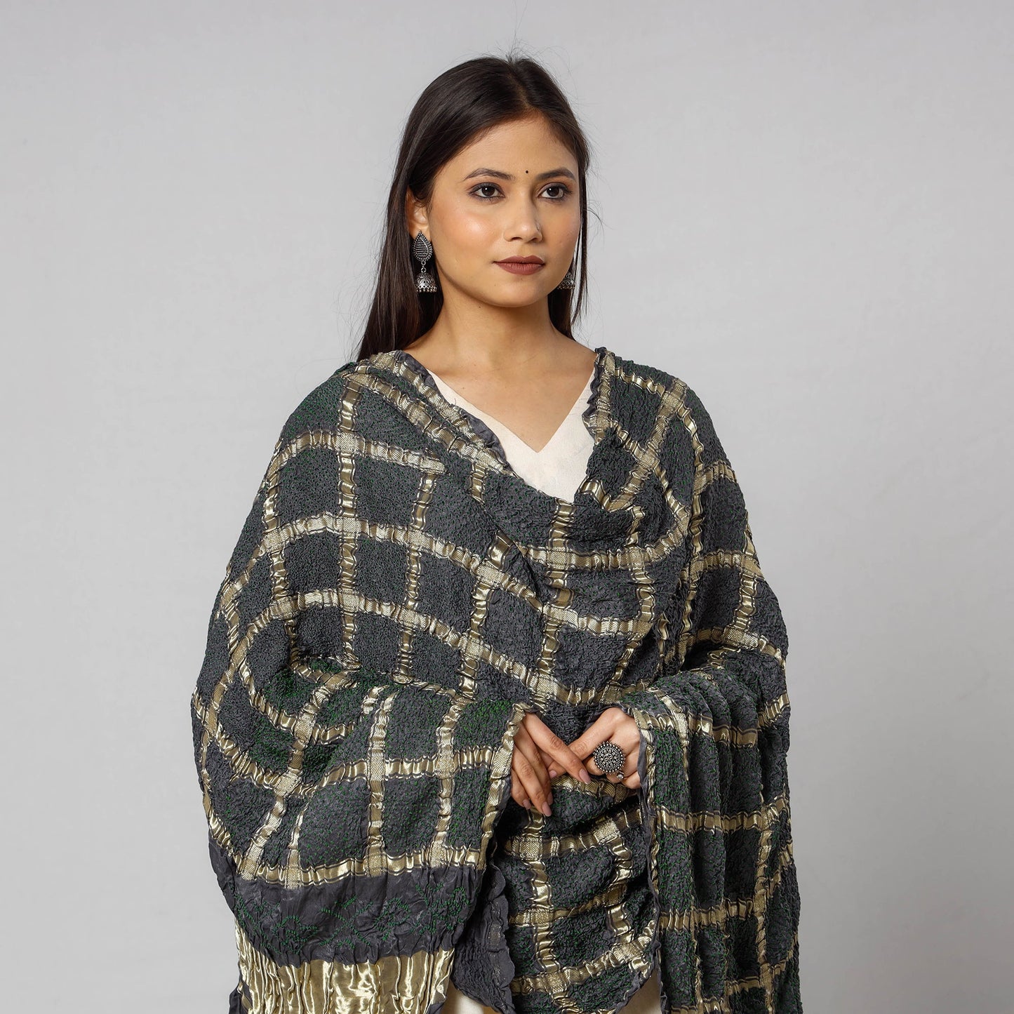 Bandhani Silk Dupatta