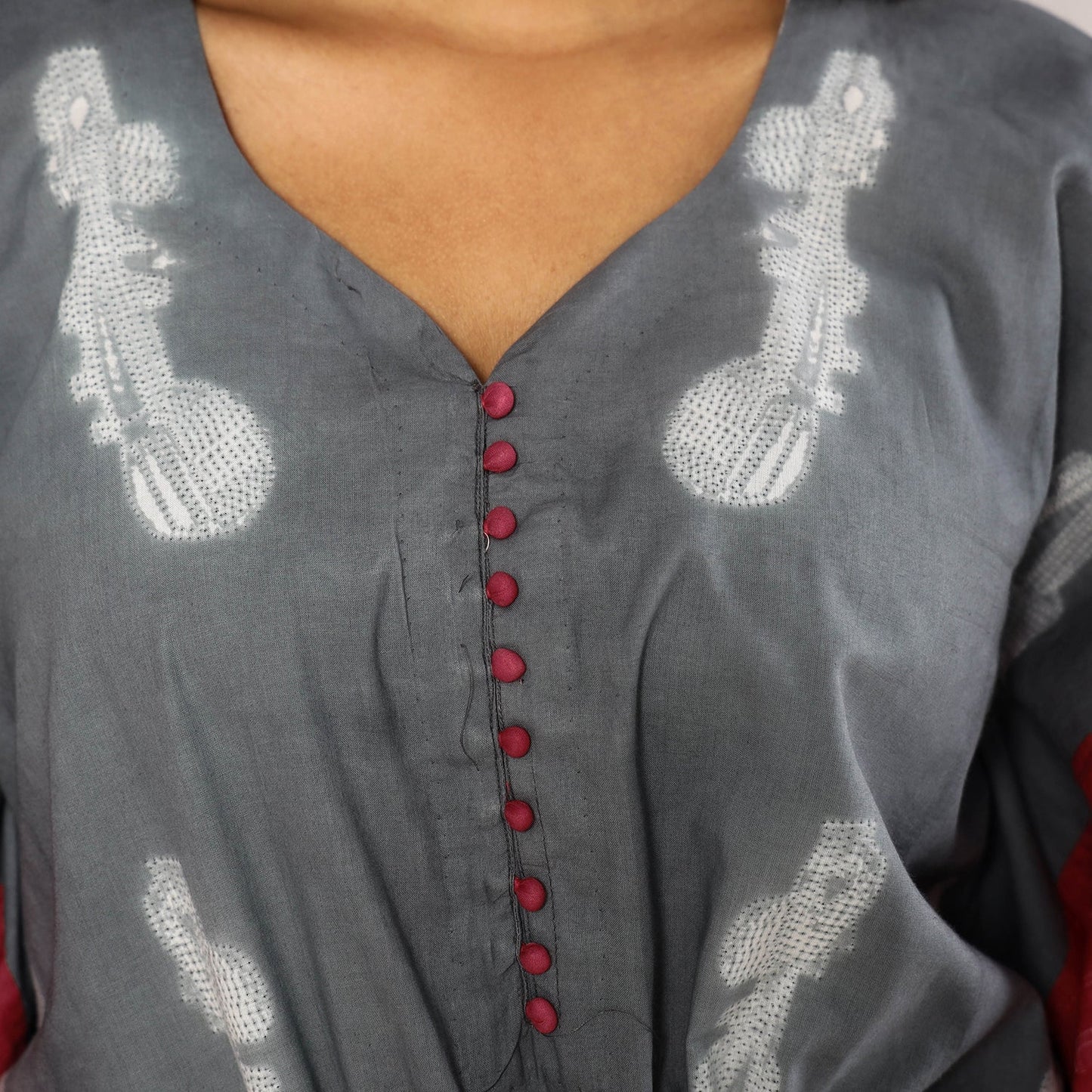 Shibori kaftan