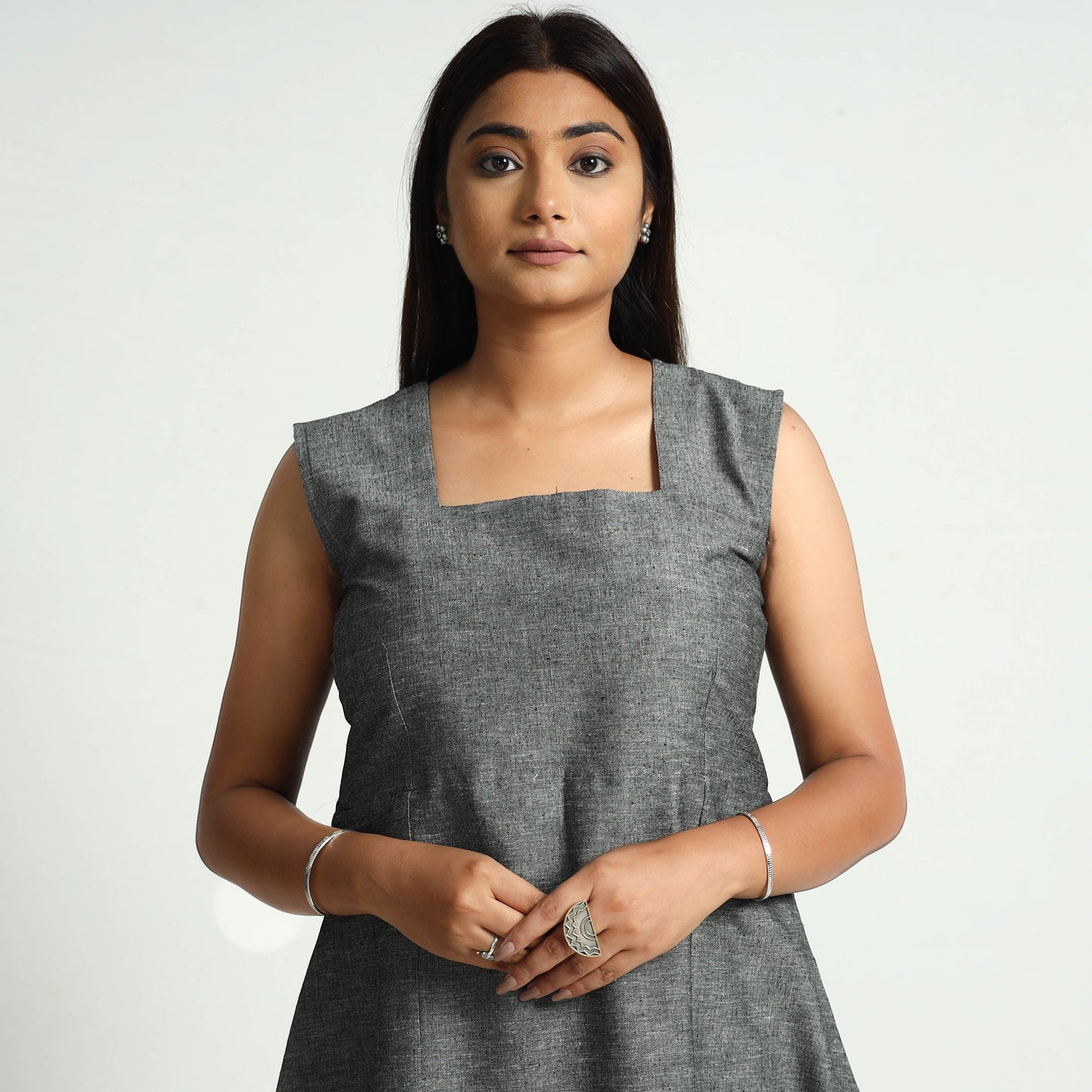 Plain Cotton Dress
