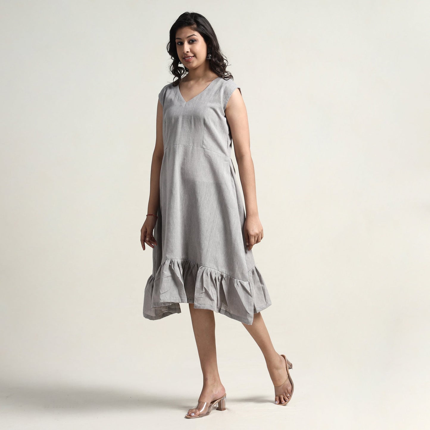 plain cotton dress