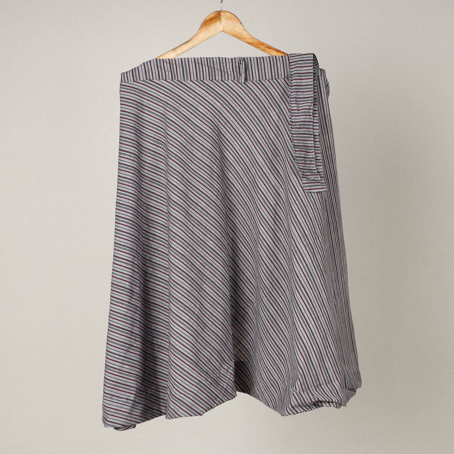 Plain Handloom Jhiri Cotton Wrap Around Skirt