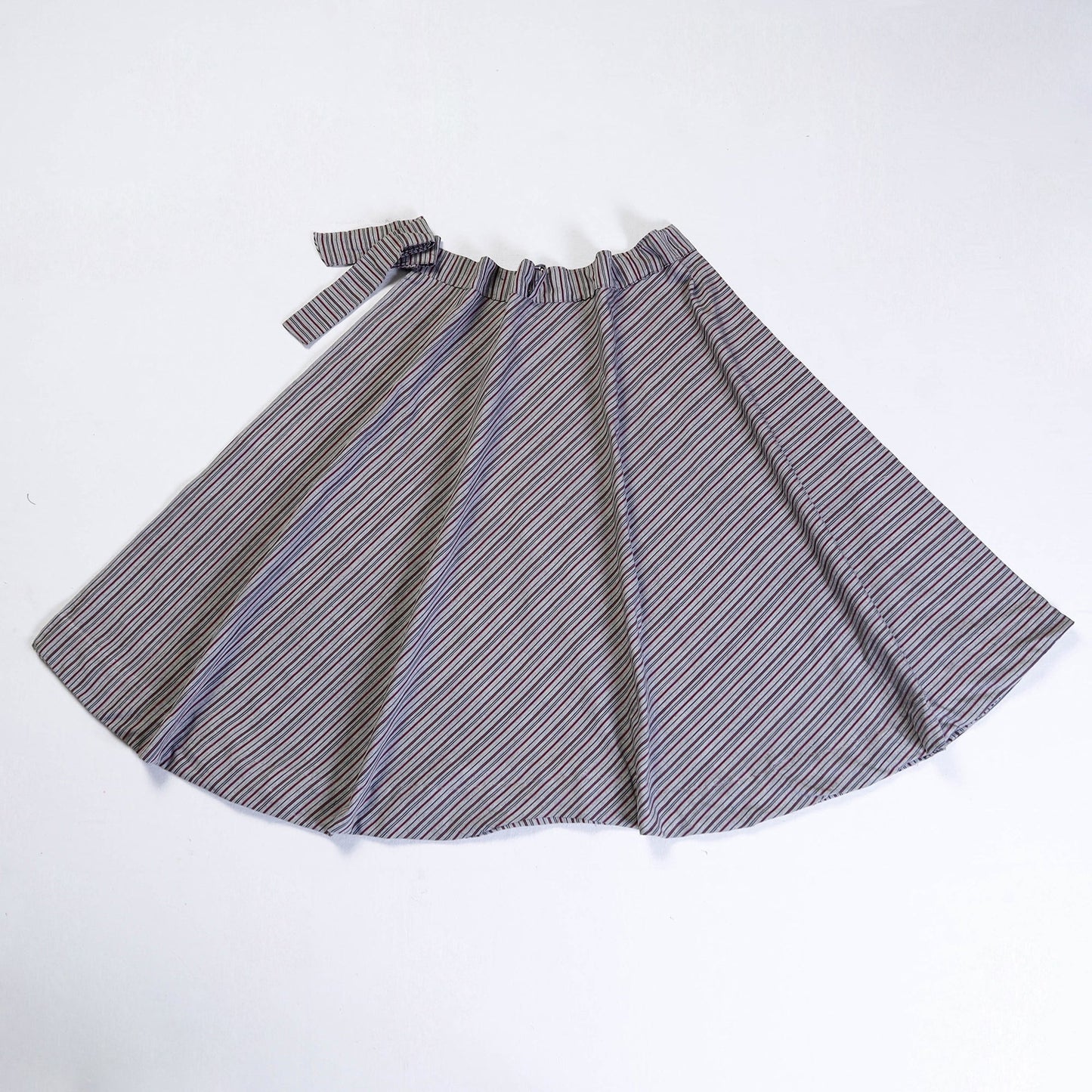 Plain Handloom Jhiri Cotton Wrap Around Skirt