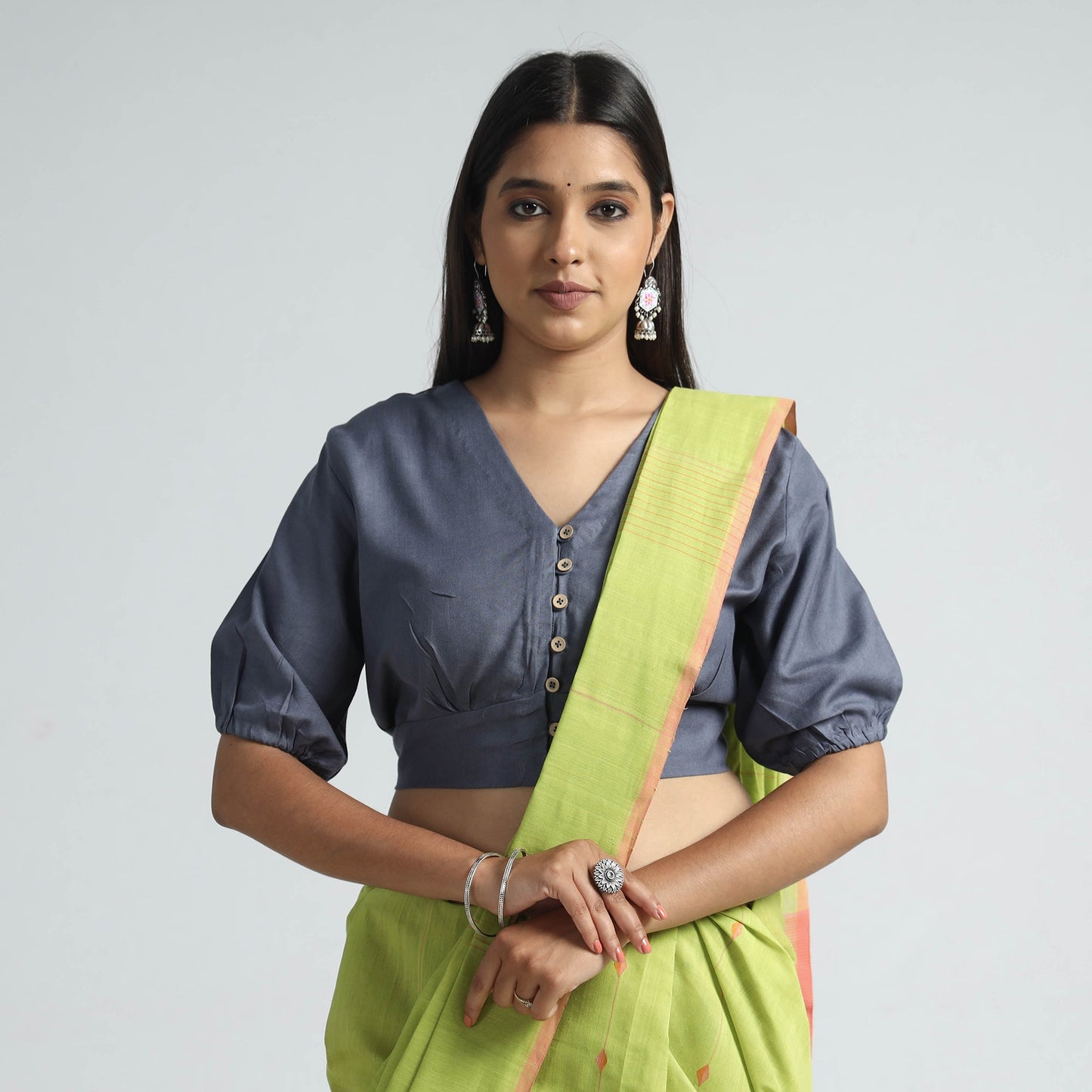 Cotton Stitched Blouse