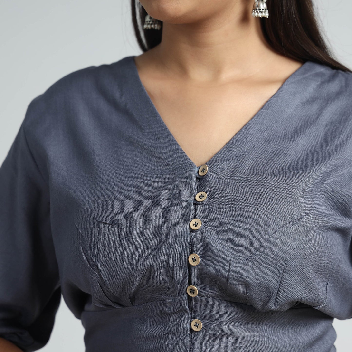 Cotton Stitched Blouse