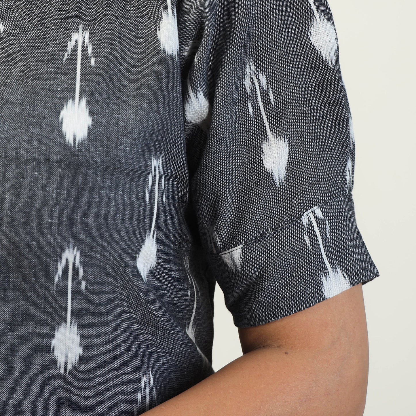 Pochampally Ikat Weave Cotton Dress 05