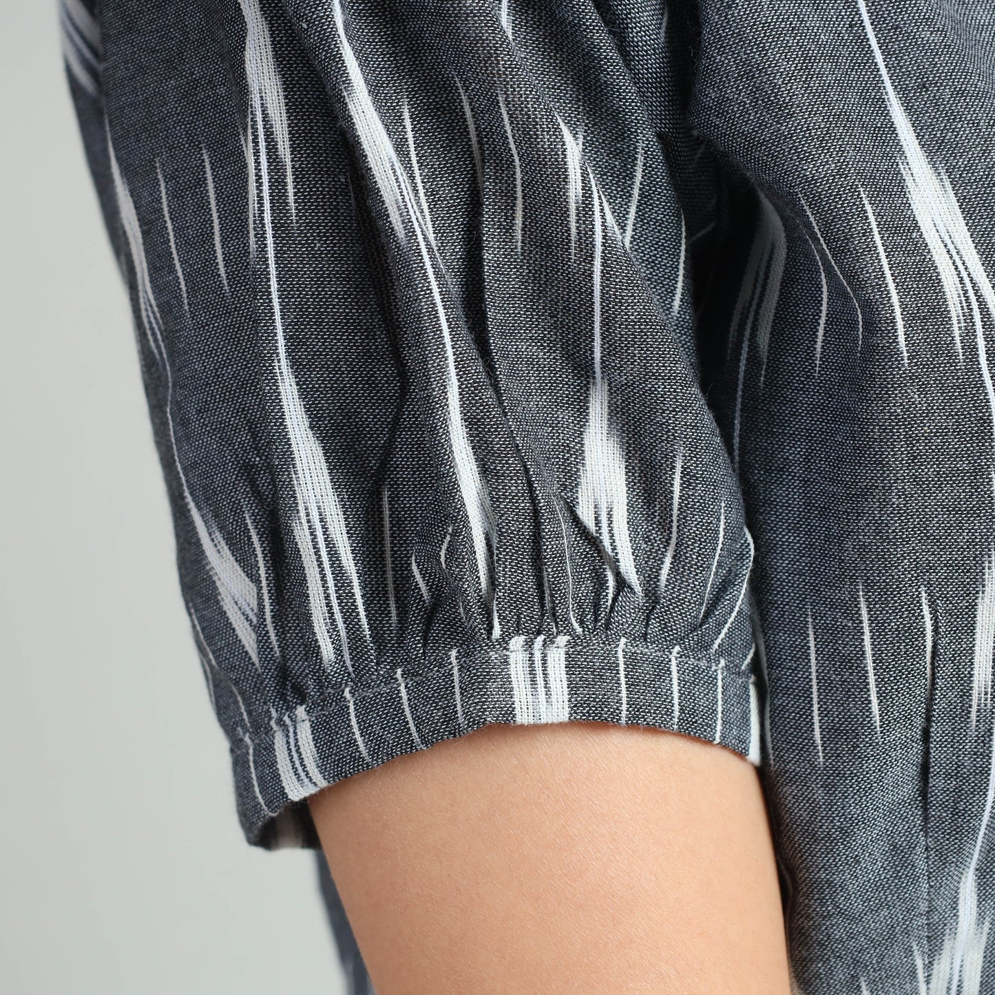 Pochampally Ikat Weave Cotton Dress