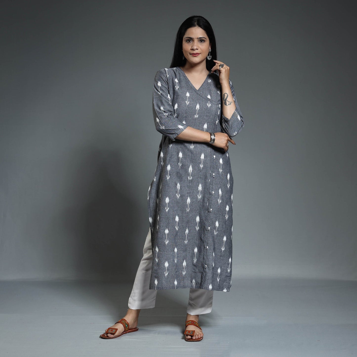 pochampally ikat kurta