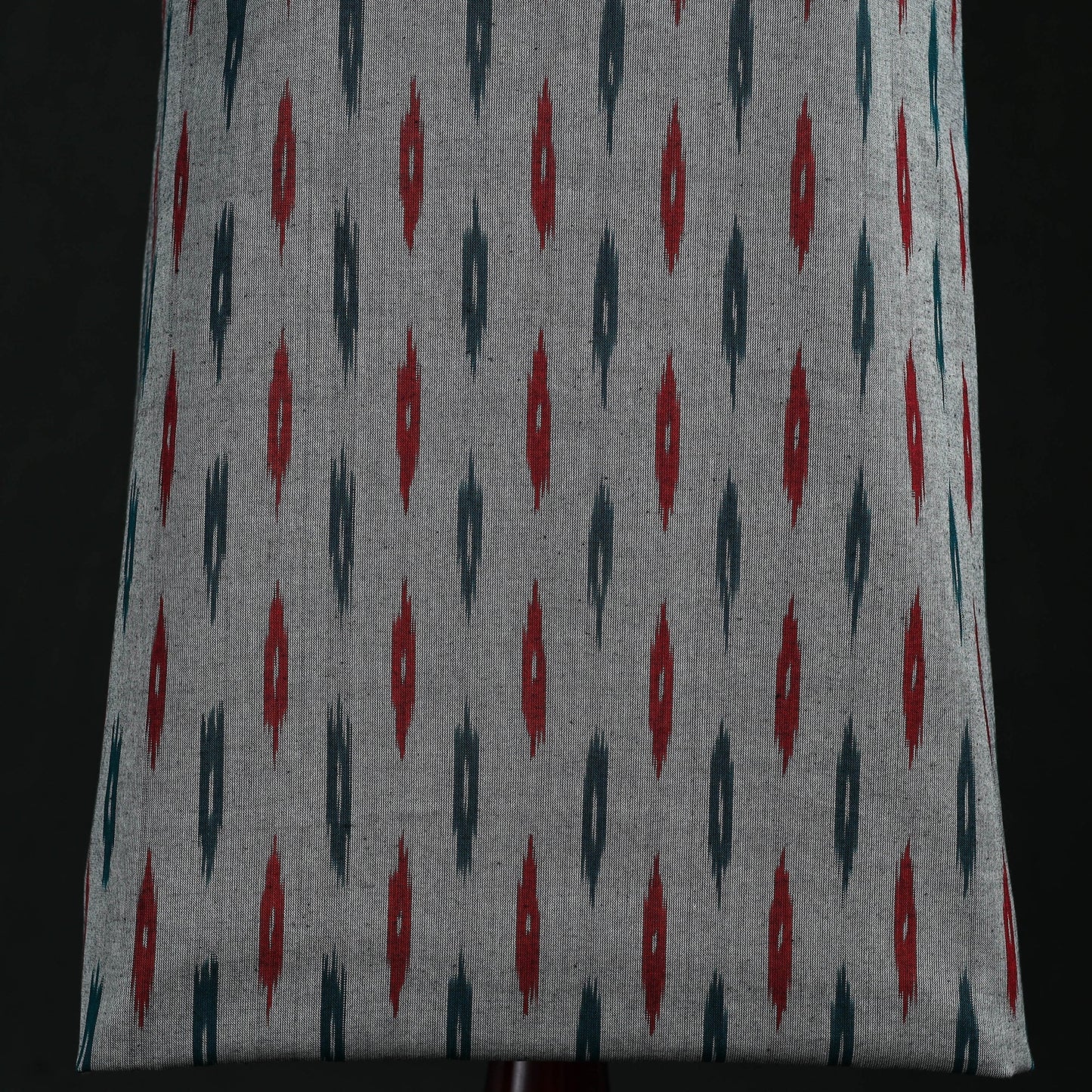 Pochampally ikat weave cotton patchwork unstitched kurta