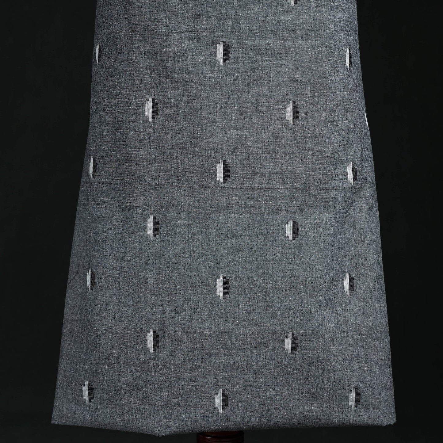 Pochampally ikat weave cotton patchwork unstitched kurta