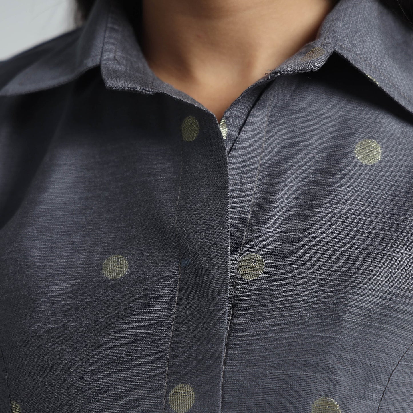Silk Stitched Blouse