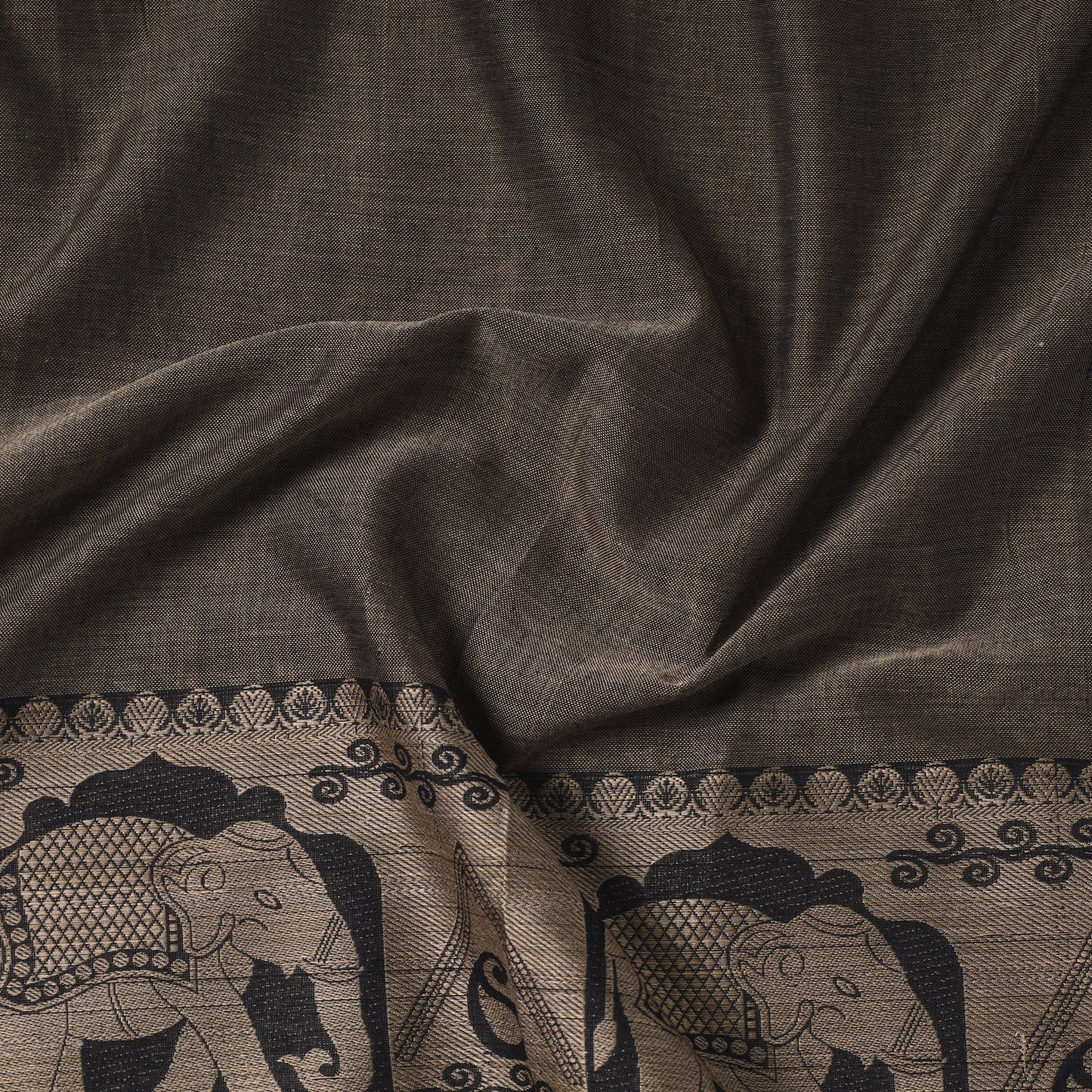 Dharwad Mercerised Cotton Fabric | Thread Border