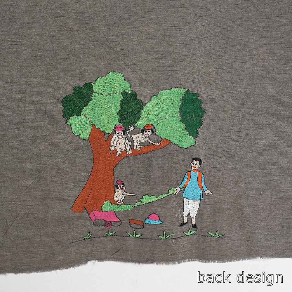 Kantha Embroidery Blouse Piece