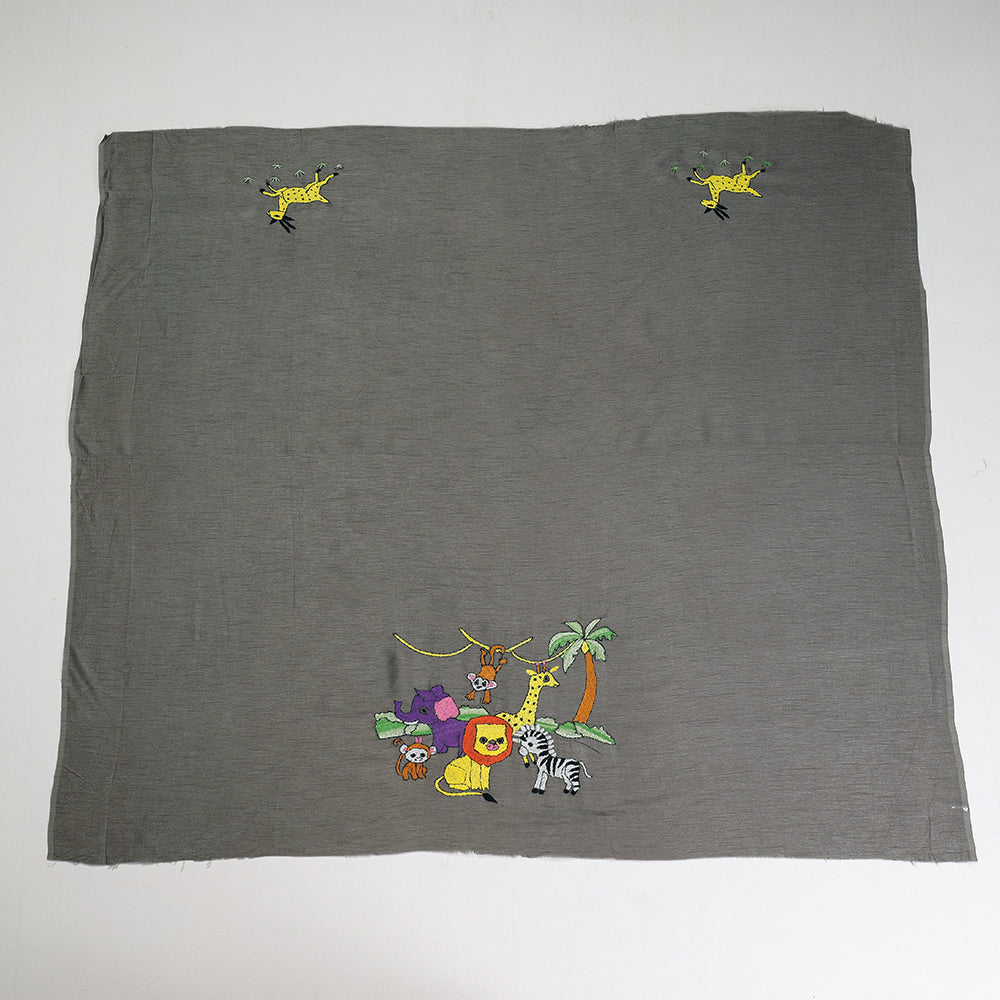 Kantha Embroidery Blouse Piece