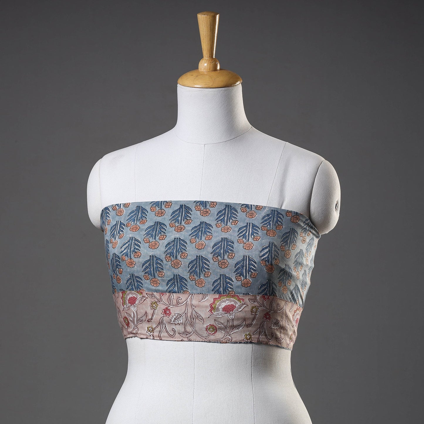 Block Printed Blouse Piece