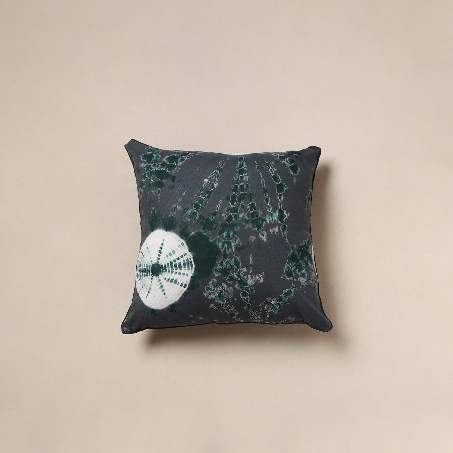 Shibori tie-dye cushion cover 47 - handcrafted