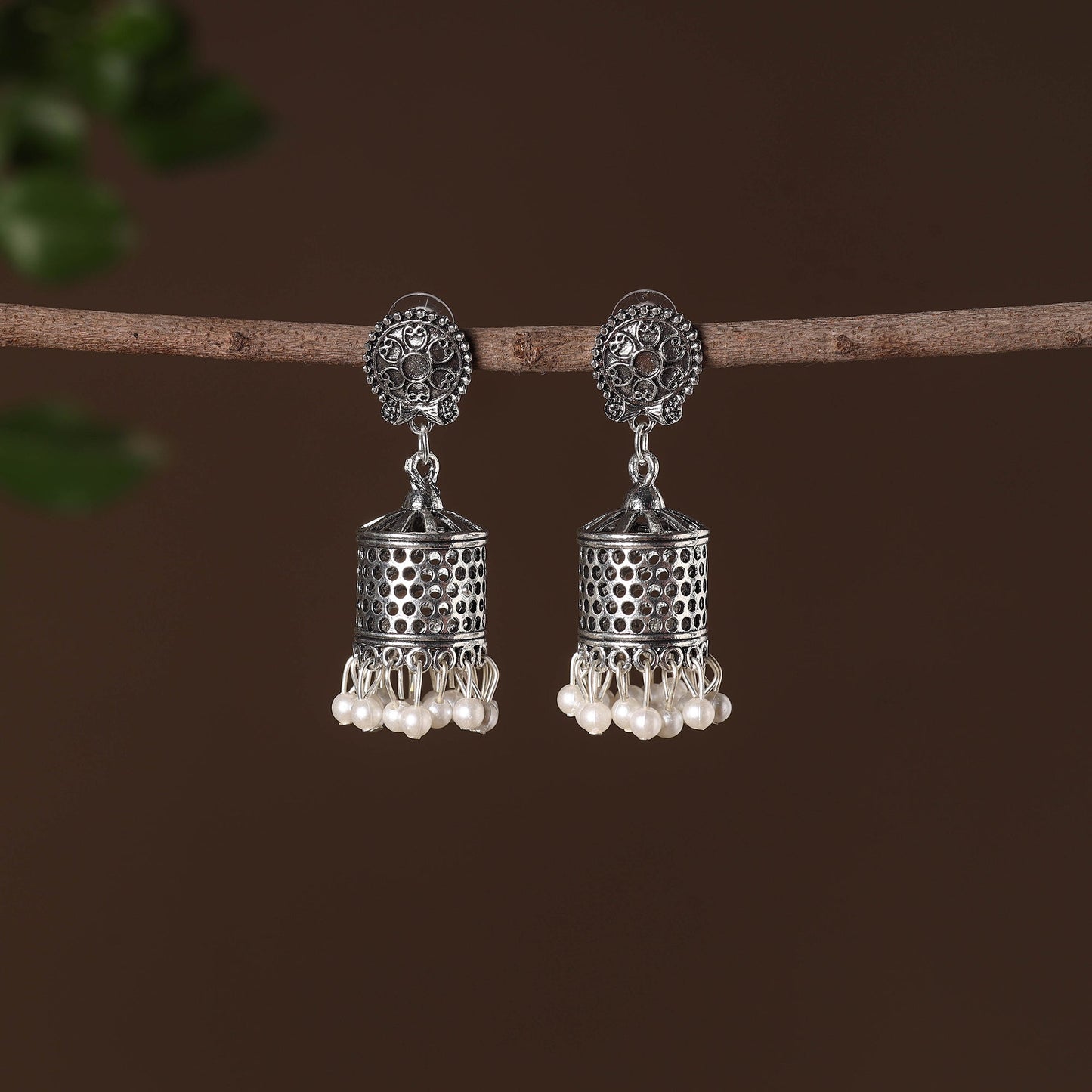 German Silver Earrings