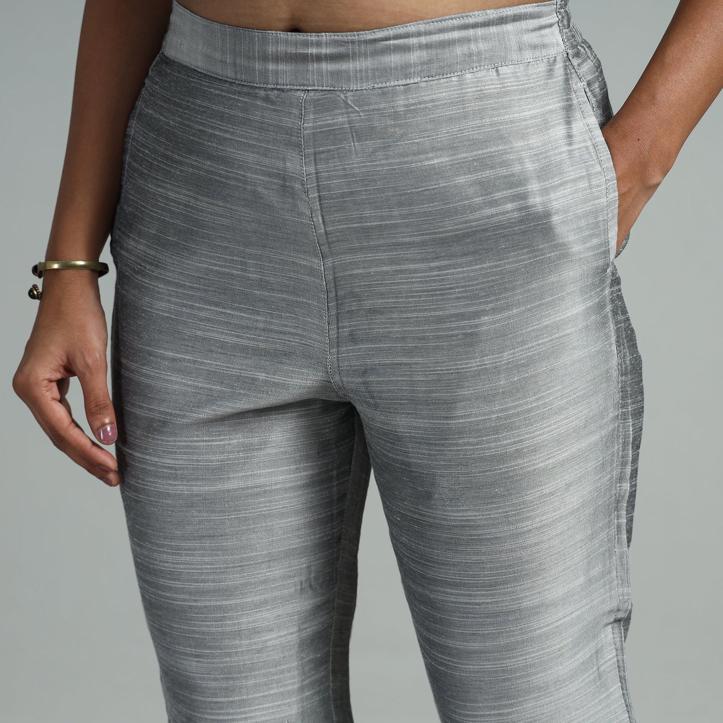 Silk Tapered Casual Pant for Women 07