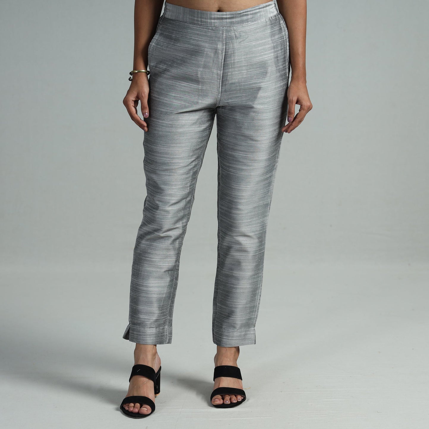Silk Tapered Casual Pant for Women 07