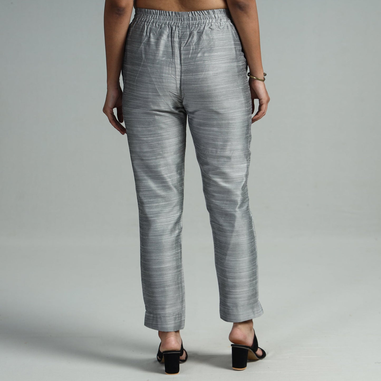 Silk Tapered Casual Pant for Women 07